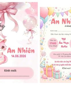 In thiệp sinh nhật